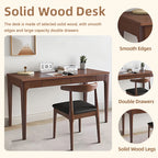 Solid Wood Desk with Drawers
