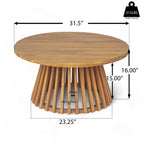 Acacia Wood Patio Furniture Set