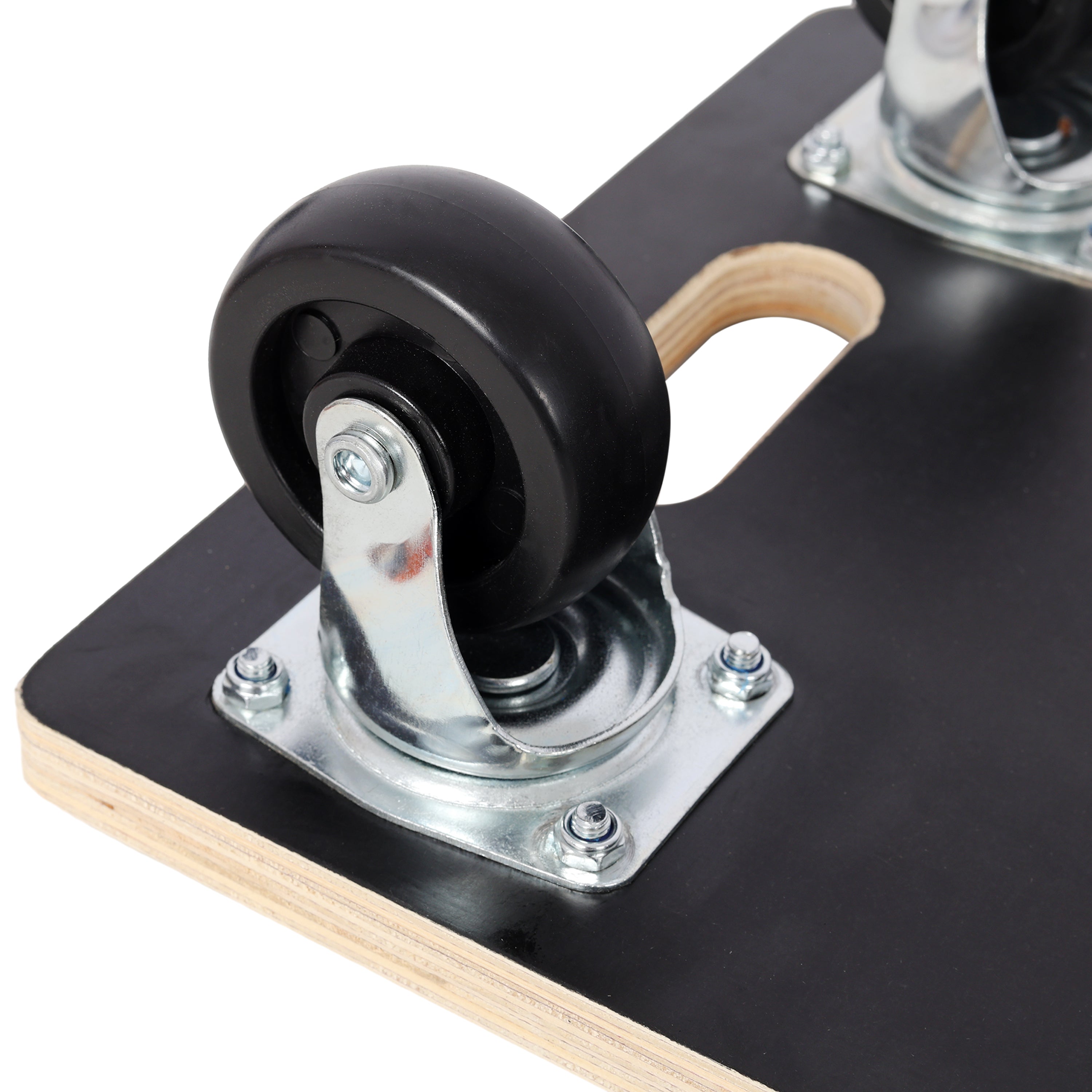 Furniture Moving Wooden Dolly with 4 PP Wheels
