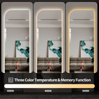 65" x 21" LED Full Length Wall Mirror