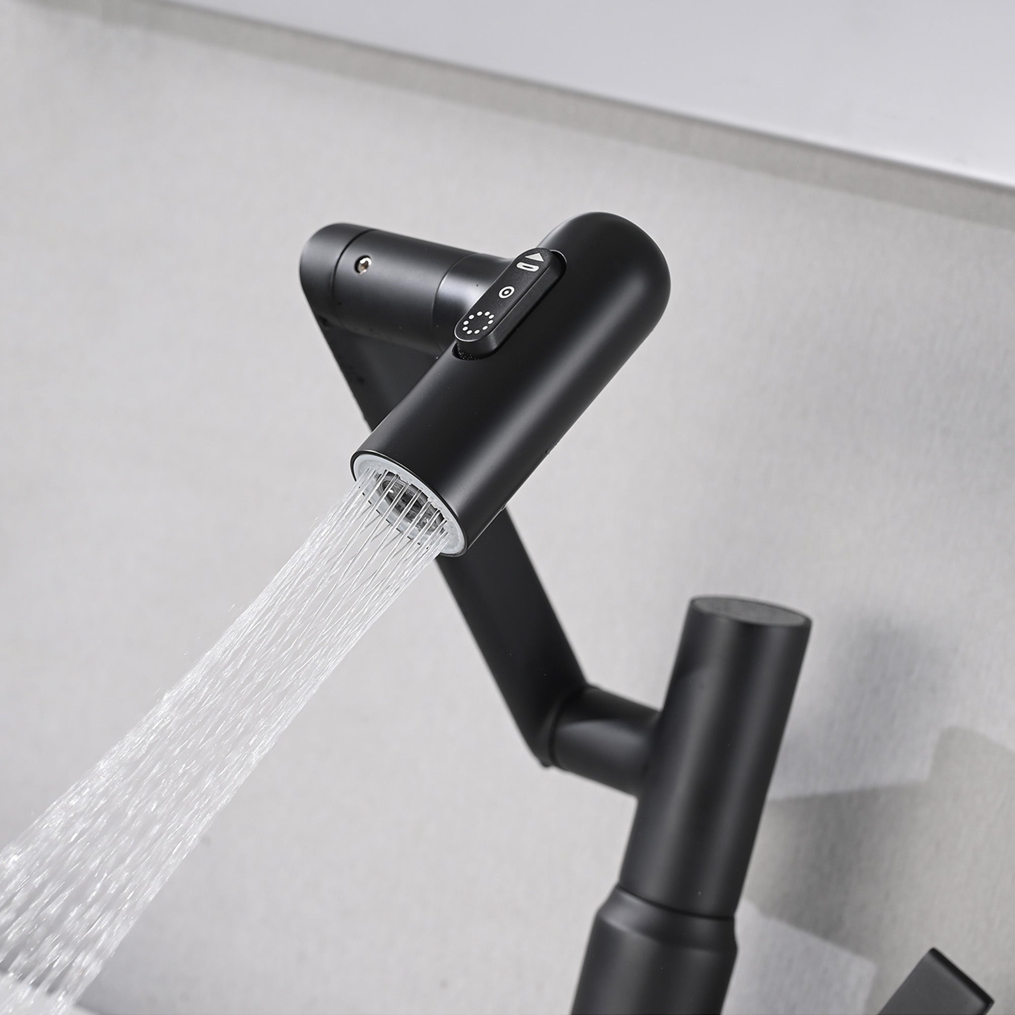 Bathroom Sink Faucet with Spray Function