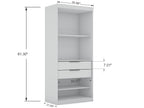 Mulberry 36" Wardrobe Closet
