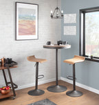 Adjustable Bar / Dinette Table in Antique