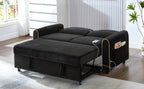 Chenille Pull Out Sofa Bed
