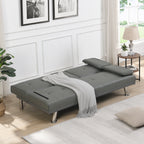 Sofa Bed with Armrest and Holders