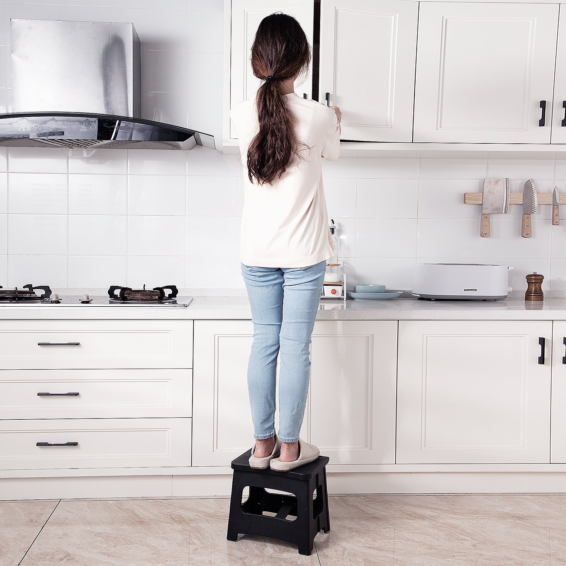 9In Folding Step Stool