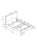 Queen Size Upholstered Bed