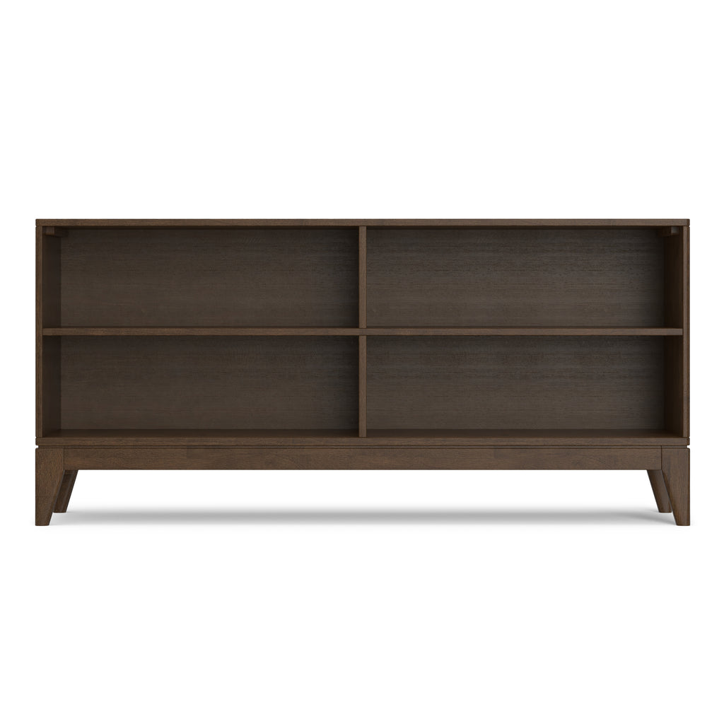 Harper 4-Shelf Low Bookcase