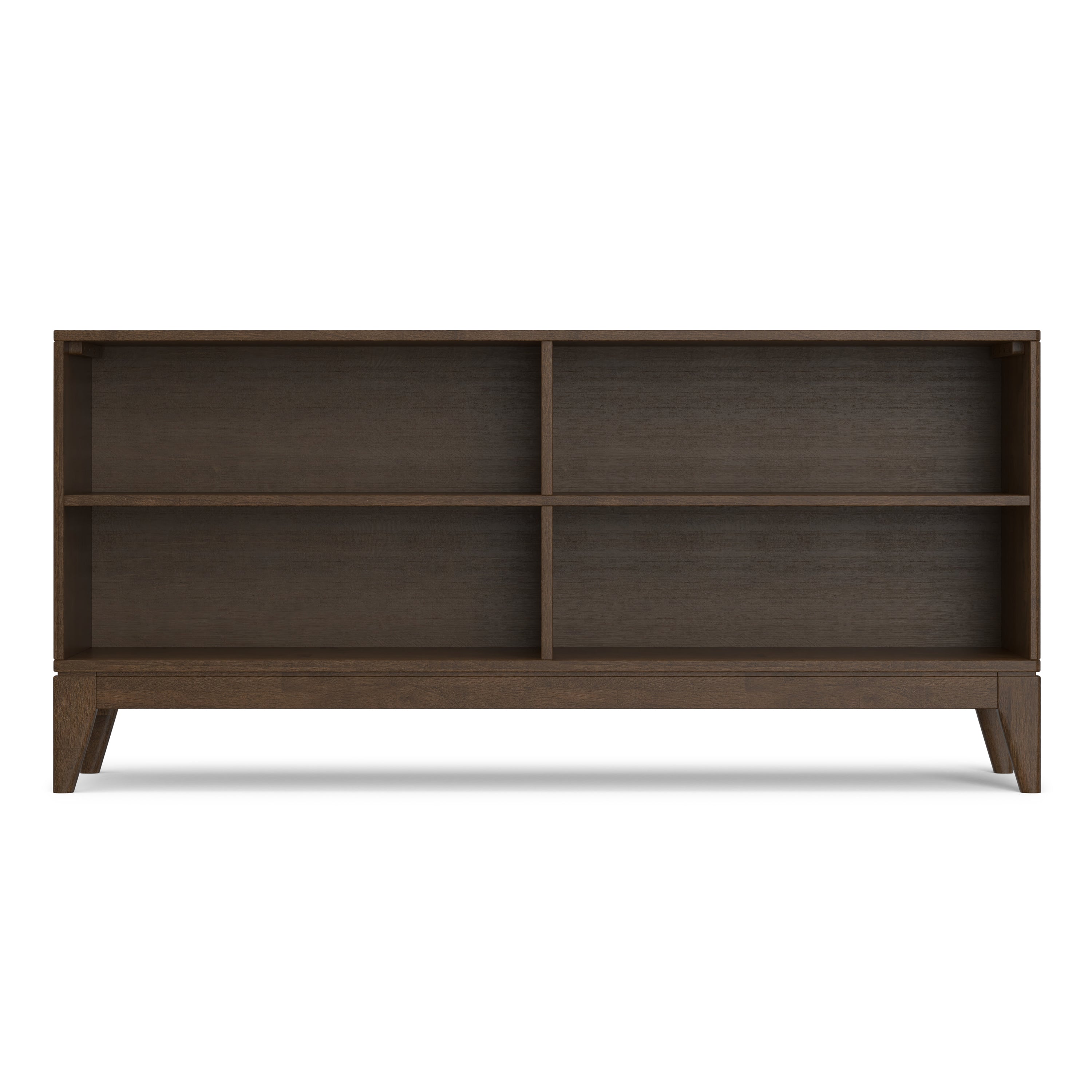 Harper 4-Shelf Low Bookcase
