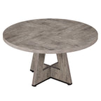 47" Round Farmhouse Dining Table – Rustic