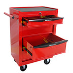 Rolling Metal Tool Chest with 4 Drawers