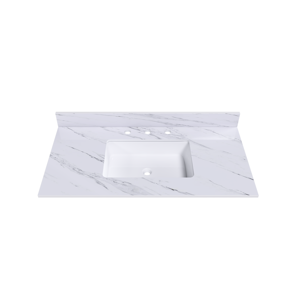 43 Inch Marble Vanity Top