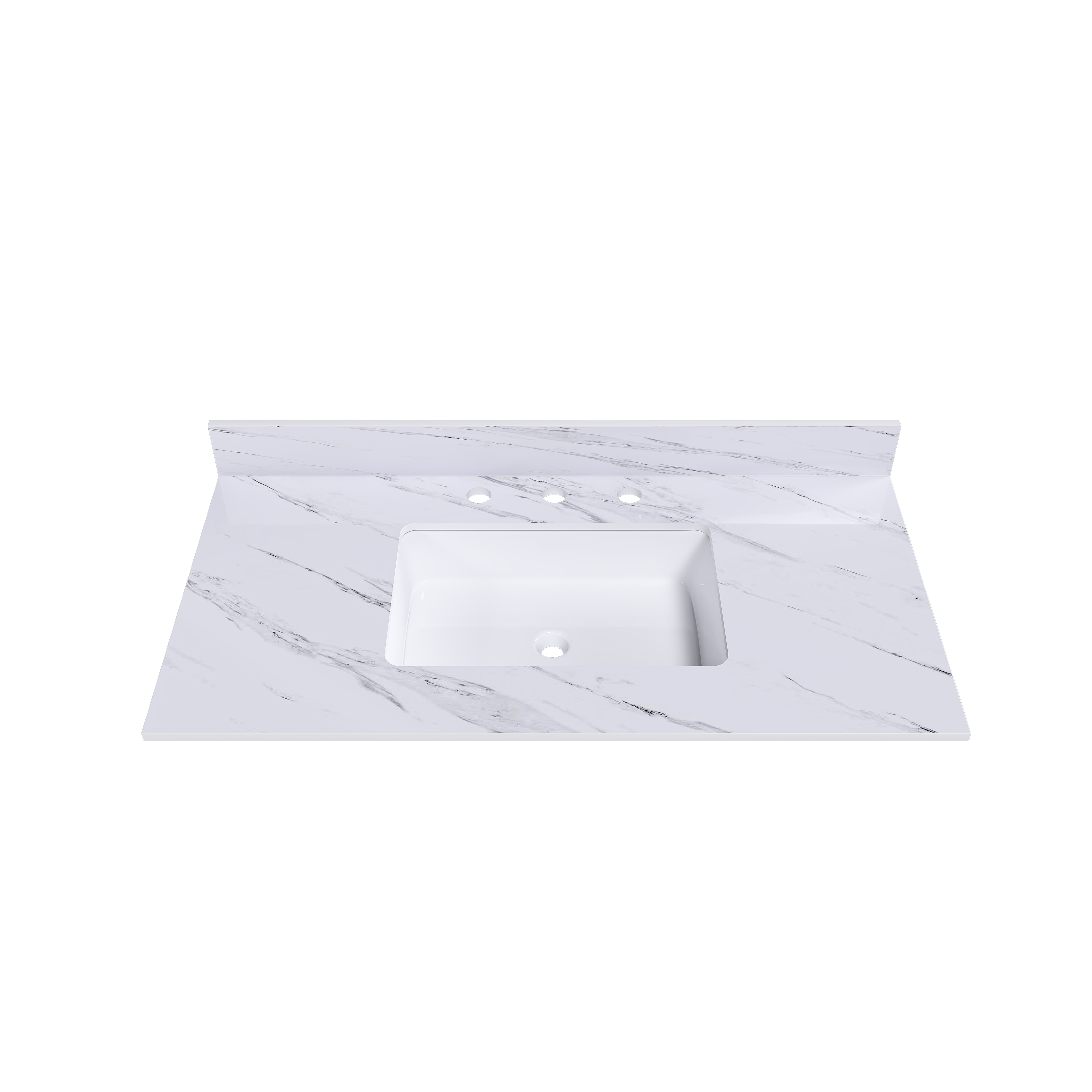 43 Inch Marble Vanity Top