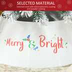 HOMCOM 26 Inch Christmas Tree Collar Ring