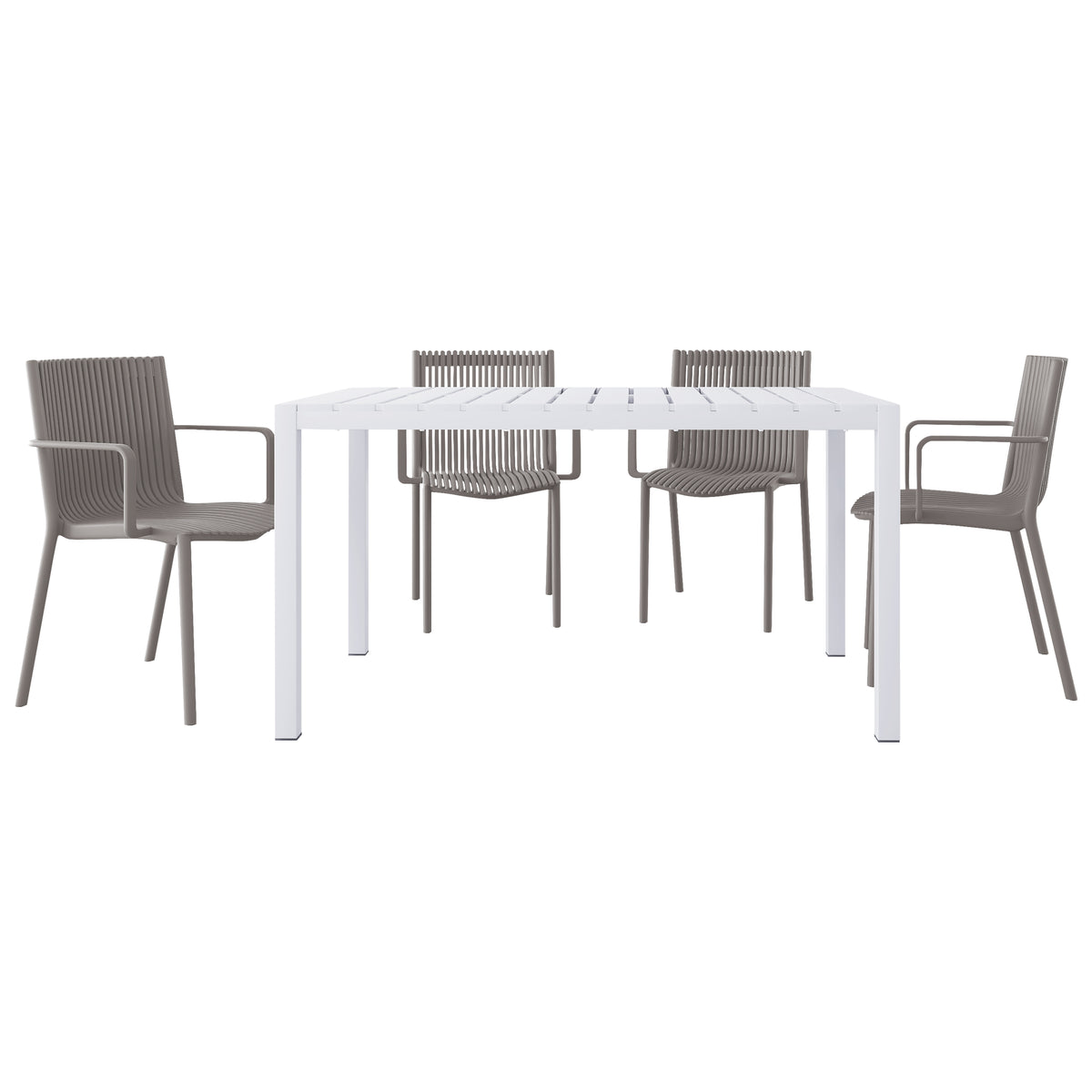 Summer 4-Piece Warm Patio Furniture Set