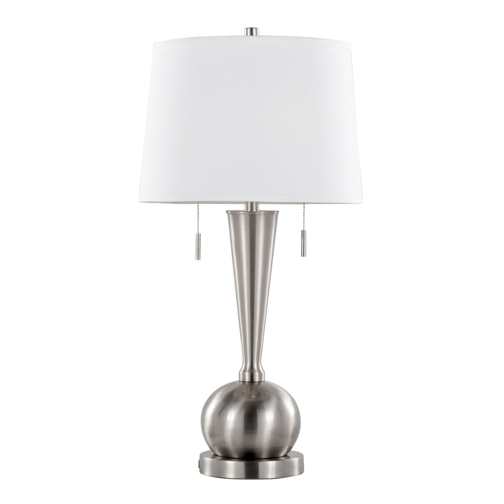 Jules 30.25" Contemporary Metal Table Lamp