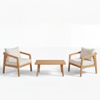 Outdoor Patio Chair Set (Set of 3)