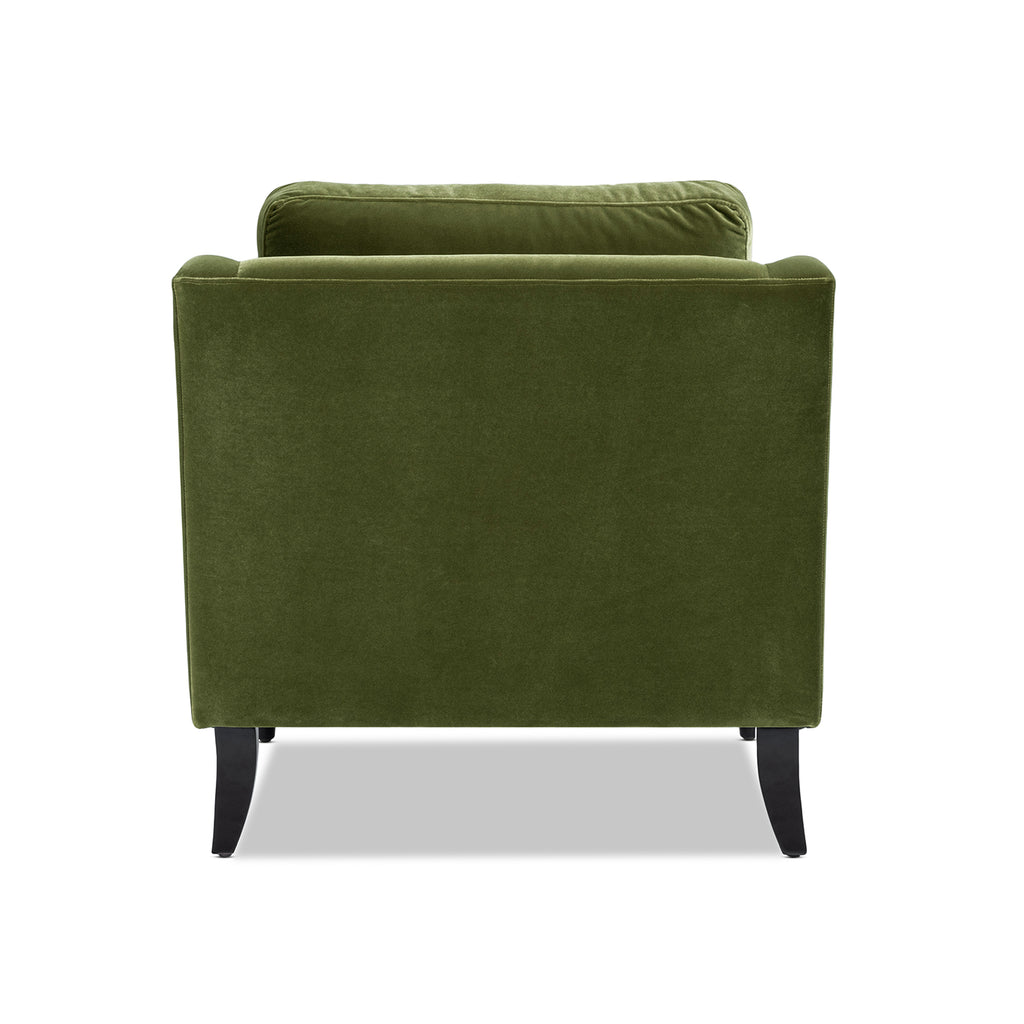 Josephine 33" Upholstered Accent Chair, Olive