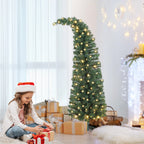 5 ft Prelit Bent Top Christmas Tree