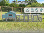 141" Large Wooden Chicken Coop