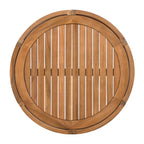 27.95" Acacia Wood Outdoor Coffee Table