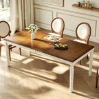 TREXM Traditional Rectangular Dining Table