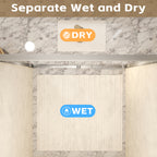 Tempered Glass Double Sliding Shower Door