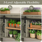 46" Modern Farmhouse Entryway Table