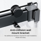 Frameless Double Sliding Shower Door (56-60" x 76")