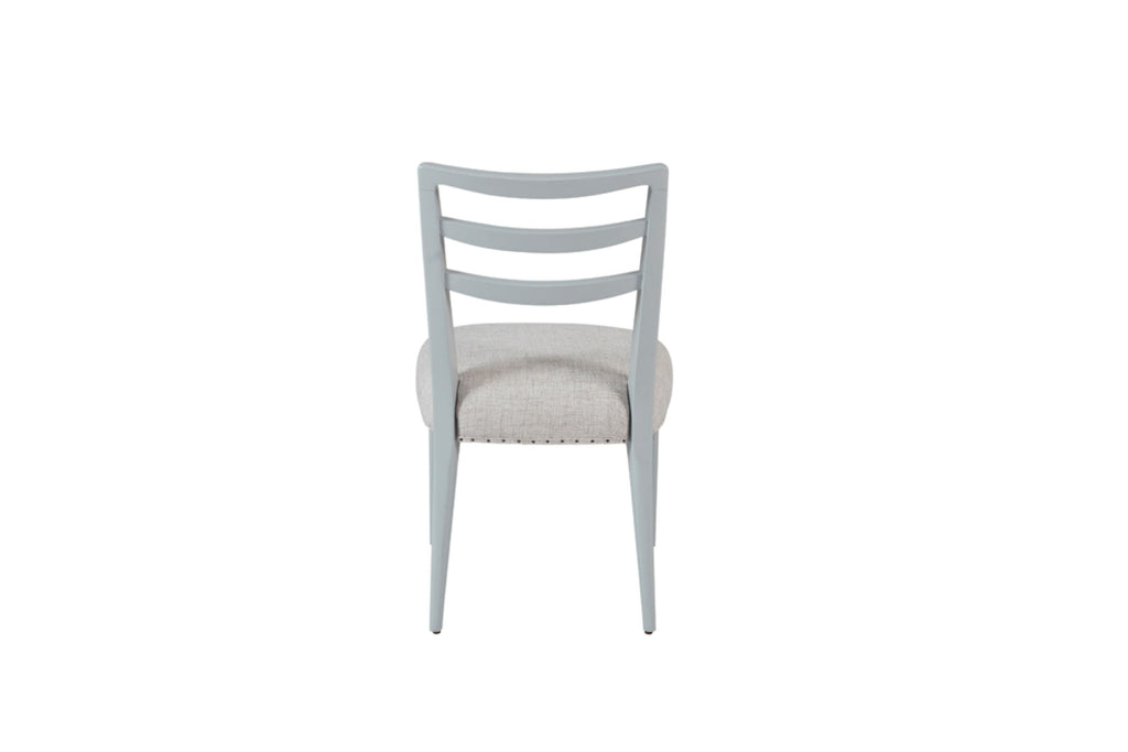 Ladderback Side Dining Chair Set of 2 in Ocean Finish