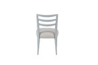 Ladderback Side Dining Chair Set of 2 in Ocean Finish