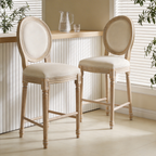French Country 26'' Height Bar Chairs Set of 2