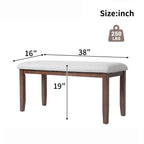 Upholstered Bench for Bedroom End of Bed & Entryway