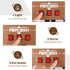 12oz Retro Popcorn Machine