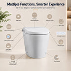 Smart Toilet With Built-In Bidet