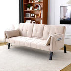 70-Inch Multi-Functional Cotton Sofa Bed