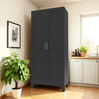 71'' 2 Shapely Doors Cabinet