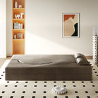 Modern Floor Sofa with Pillows