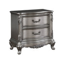Ariadne Antique Platinum Finish Nightstand