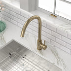 Kitchen Sink Faucet with Single Handles