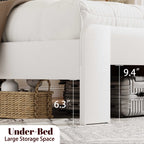 King Bed Frame with Headboard