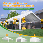 20x32 FT Party Tent with Removable Sidewalls