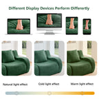 Soft Teddy Fabric Boneless Sofa
