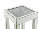 Noralie Mirrored & Faux Diamonds End Table
