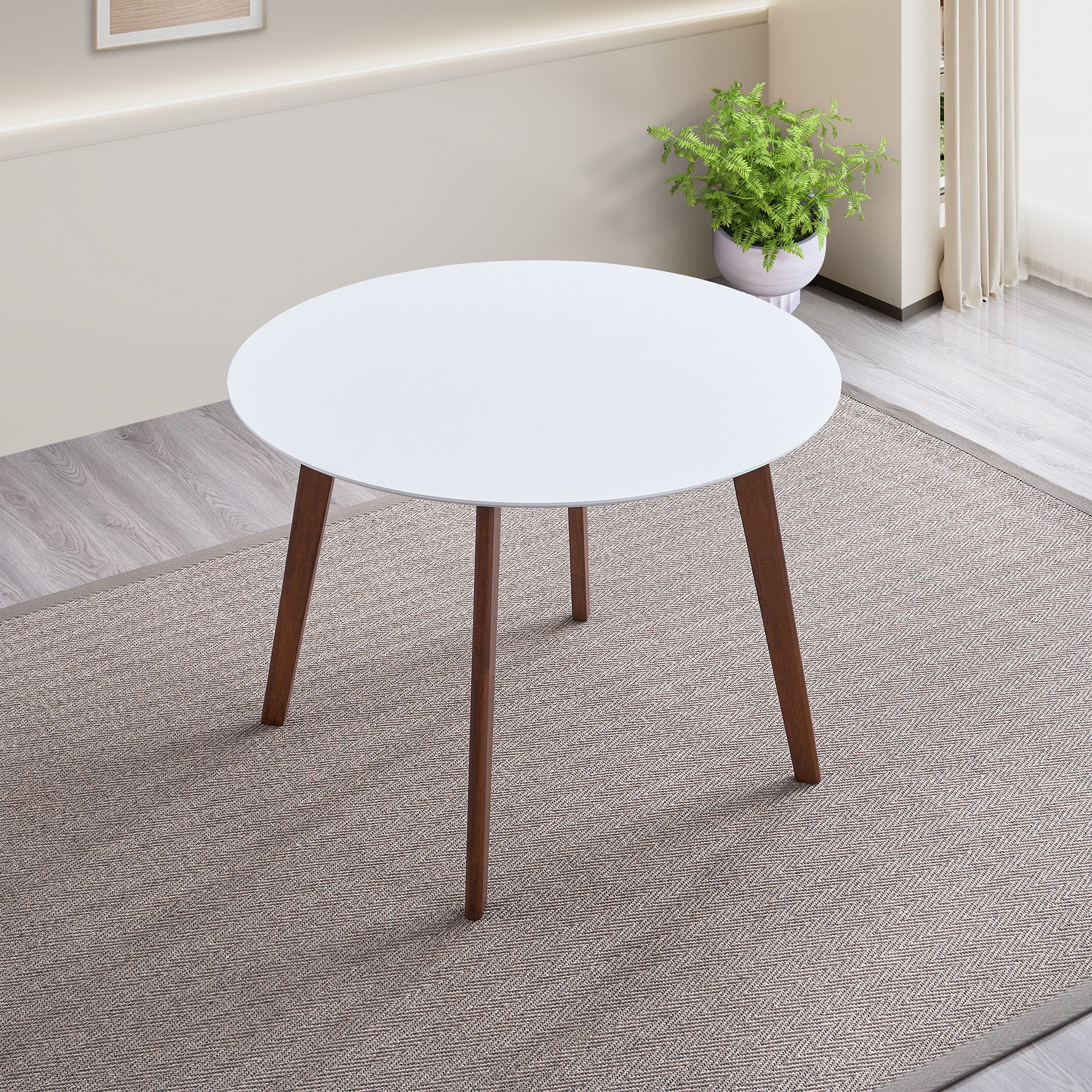 Minimalist Mid Century Modern Dining Table