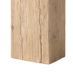 Calder 60" Solid Reclaimed Elm Plinth Console Table
