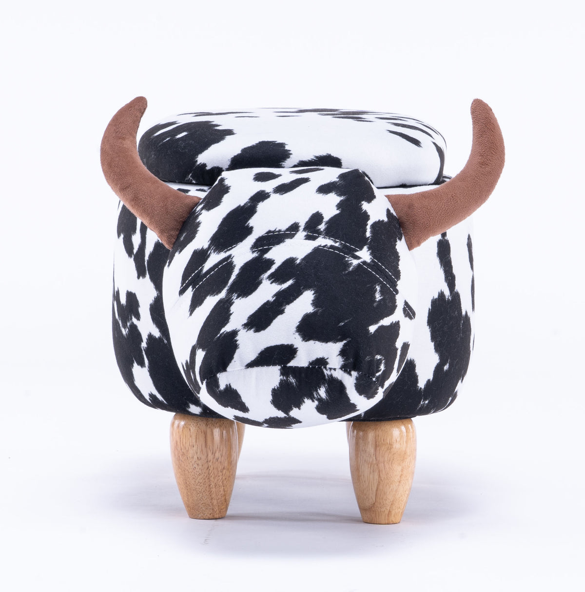 Connor the Cow Storage Ottoman