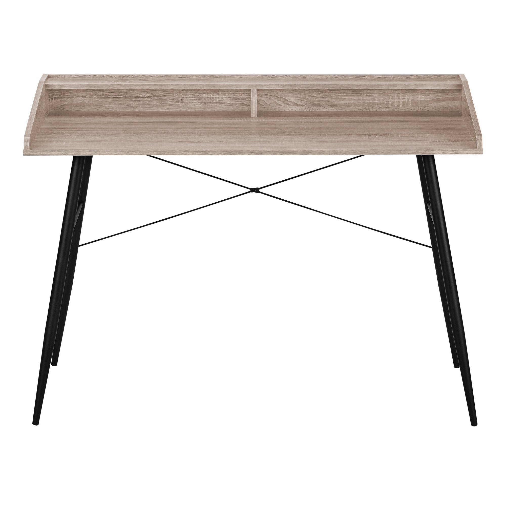 Computer Desk with Storage Shelves