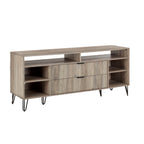 Dumbo 63" Fluted TV Stand in Rustic
