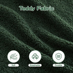 Soft Teddy Fabric Boneless Sofa